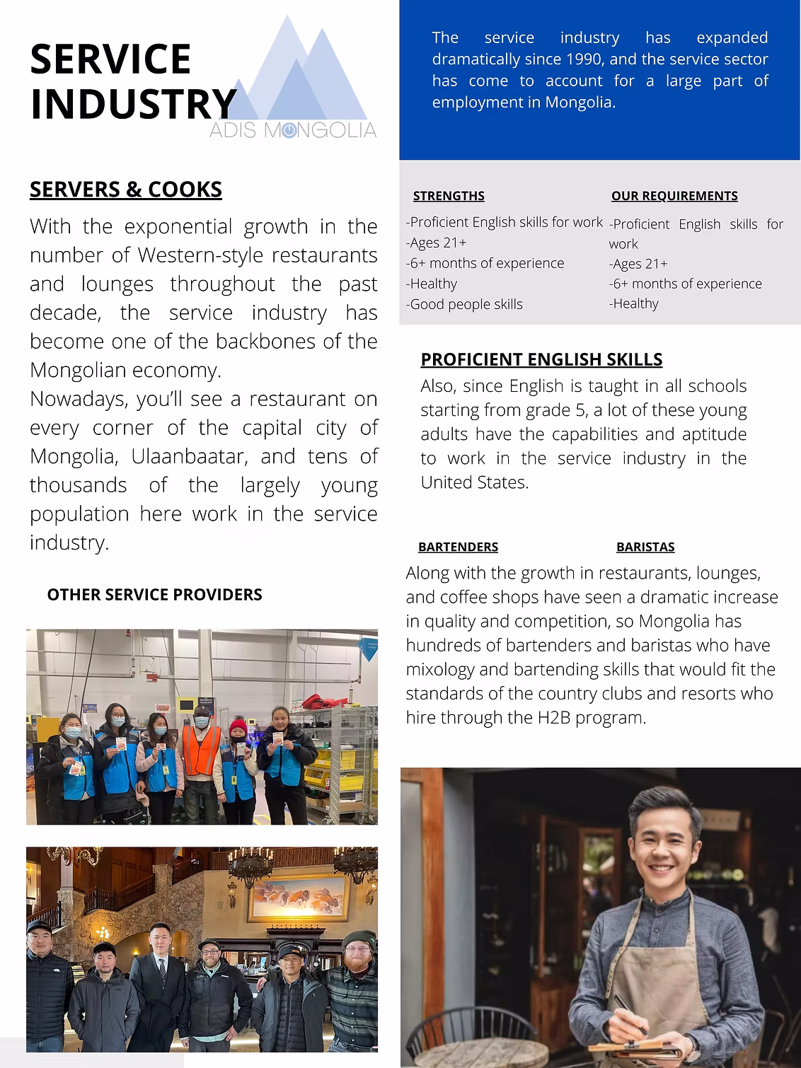 Mongolia's National H2B Program
